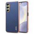 thumbnail image 1 of for Samsung Galaxy S24 FE Case, Carbon Fiber Texture + Hard PC Frame, Luxury Ultra Slim Lightweight Anti-Drop Protection Stylish Durable Phone Cover, for Samsung Galaxy S24 FE, Blue, 1 of 8