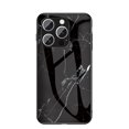 thumbnail image 1 of for Samsung Galaxy S24 FE Case, Hybrid Tempered Glass Protective Marble Pattern Glossy Design Slim Rugged Shockproof Women Girls Men Protective Anti-Scratch Wireless Charging Cover,Black, 1 of 9