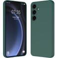 thumbnail image 1 of for Samsung Galaxy S24 FE Case,Slim Liquid Silicone for Women Men with Scratch-Resistant Microfiber Lining Shockproof Soft Silicone Protective Phone Case for Samsung Galaxy S24 FE 5G (Dark Green), 1 of 14