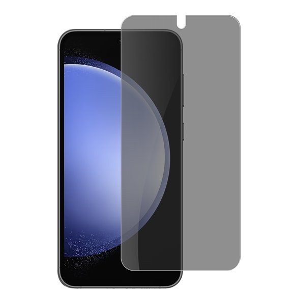 For Samsung Galaxy S24 FE /Fan Edition Privacy Screen Protector, Anti Spy Anti Peeping Tempered Glass Full Protective Film, 9H, Anti Scratch, Easy Install Cover ,Xpm Screen Protector [ Black ]