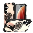 thumbnail image 1 of for Samsung Galaxy S24 FE Phone Case, [Built-in Strong Magnet] [Built-in Invisible Stand] [Heavy Duty Drop Protection] Shockproof Rugged Protective Magnetic Cover, for Galaxy S24 FE, Rosegold, 1 of 7