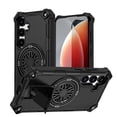 thumbnail image 1 of for Samsung Galaxy S24 FE Phone Case [Compatible with Mag-Safe] [Built-in Invisible Stand] [Heavy Duty Drop Protection] Shockproof Rugged Protective Magnetic Cover for Samsung Galaxy S24 FE, Black, 1 of 7
