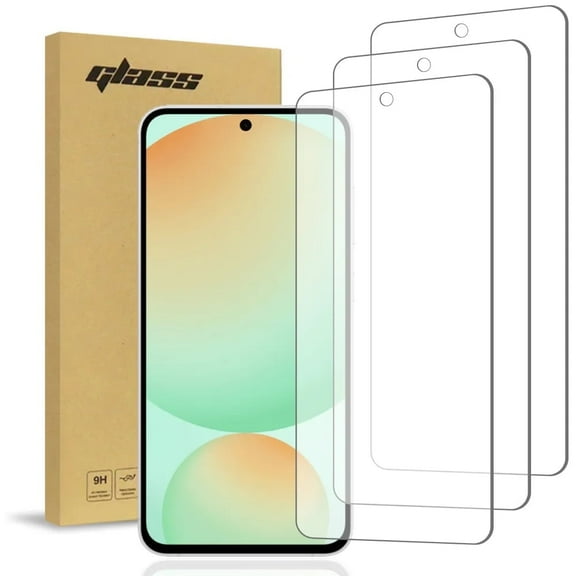 Samsung Galaxy S24 FE Tempered Glass Screen Protector 3 Per Pack