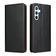 thumbnail image 1 of for Samsung Galaxy S24 FE Wallet Case, Classic Design Premium Leather Wallet Magnetic Closure Flip Case Kickstand Card Holder Slot Shockproof Protective Cover For Samsung Galaxy S24 FE,Black, 1 of 8