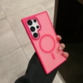 thumbnail image 1 of For Samsung Galaxy S24 Magnetic Phone Case,Compatible with Mag-safe,Skin-feel Matte Translucent Back,Ultra Slim Anti-Scratch Shockproof Protection Non-Slip Rugged Thin Fit Phone Case,Rose, 1 of 9