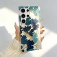 thumbnail image 1 of For Samsung Galaxy S24 Magnetic Phone Case,Elegant Floral Print Design,Compatible With Wireless Charging,PC + TPU Hybrid Ultra Slim Shockproof Drop Protection,Anti-Slip Thin Fit Phone Case,D, 1 of 8