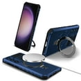 thumbnail image 1 of For Samsung Galaxy S24 Plus Armor Case Stand, [Compatible with MagSafe] Military Grade Drop Protection Rugged Shockproof Grip Hard Heavy Duty Bumper Car Magnetic Cover, Royalblue, 1 of 10