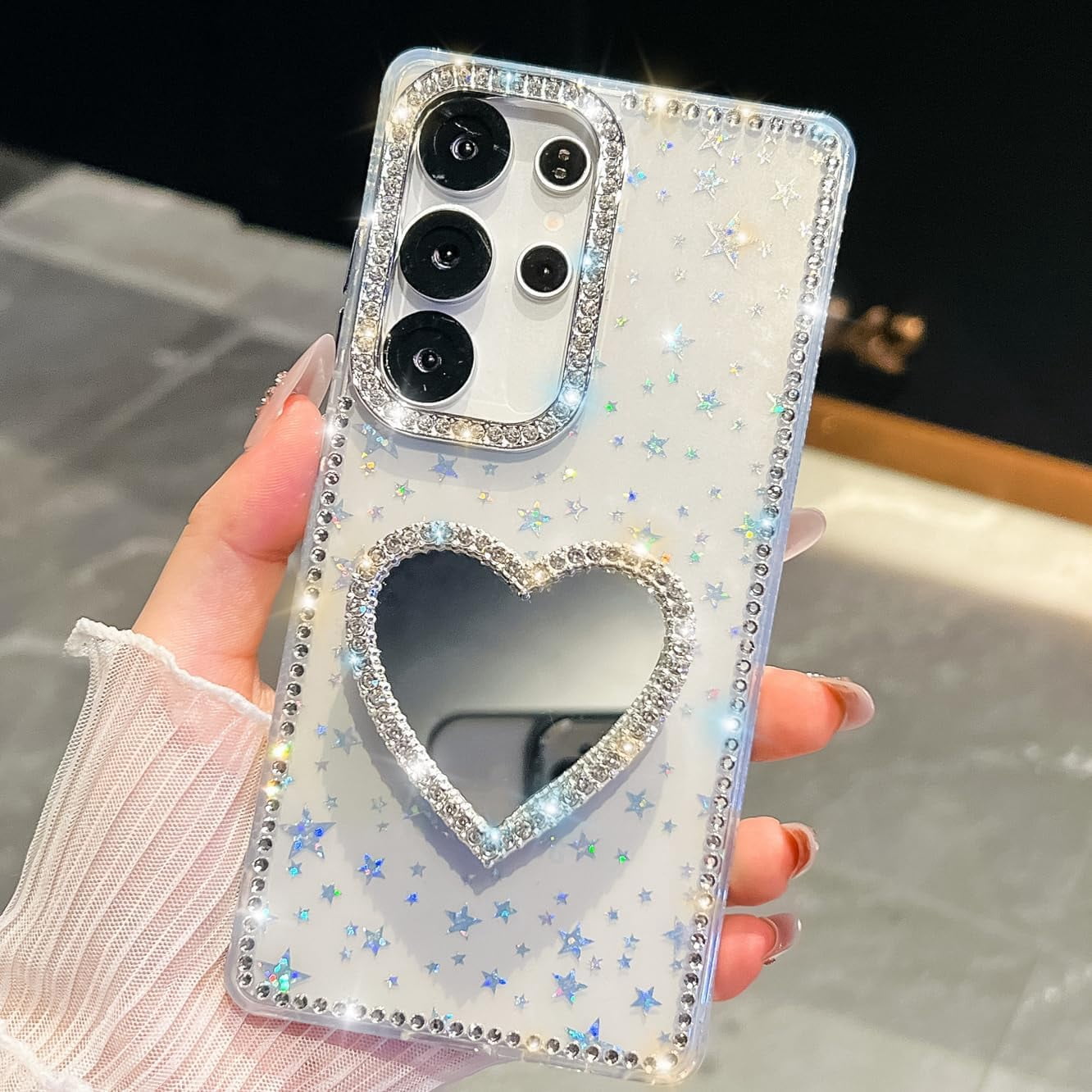 for Samsung Galaxy S24 Plus Bling Case Luxury for Women Girls Design ...