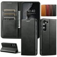 thumbnail image 1 of for Samsung Galaxy S24 Plus Business Wallet Case, with [RFID Blocking] Card Slots Stand Strong Magnetic PU Leather Flip Fold Protective Phone Case for Samsung Galaxy S24 Plus, Black, 1 of 5