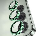 thumbnail image 1 of for Samsung Galaxy S24 Plus Camera Lens Protector, 9H Tempered Glass Camera Cover Screen Protector Metal Individual Ring for Samsung Galaxy S24 Plus, Darkgreen, 1 of 5