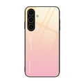 thumbnail image 1 of for Samsung Galaxy S24 Plus Case, Luxury Anti-Scratch Gradient Color Tempered Glass Back + Soft TPU Silicone Bumper Frame Cover Shockproof Protective Case for Samsung Galaxy S24 Plus - Pink, 1 of 9