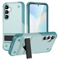 thumbnail image 1 of for Samsung Galaxy S24 Plus Case, Luxury Anti-falling Shockproof Hybrid Military Grade Cover W/Built-in Kickstand | Ultimate Drop Protection for Samsung Galaxy S24 Plus, Green, 1 of 7