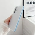 thumbnail image 1 of for Samsung Galaxy S24 Plus Case Matte Shockproof, [Never Yellow] [Mil-Grade Drop Protection] Translucent Ultra Slim Soft TPU Lightweight Phone Cover Women Men for Galaxy S24 Plus Case, Blue, 1 of 8