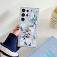 thumbnail image 1 of for Samsung Galaxy S24 Plus Case with Ring Bracket, Luxury Soft TPU Floral Pattern Design for Women and Girls Drop Protective Anti-fingerprint Phone Case Cover for Samsung Galaxy S24 Plus, Flower #2, 1 of 9