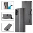 thumbnail image 1 of for Samsung Galaxy S24 Plus Flip Wallet Case, Classic Card Slots Kickstand Strong Magnetic Premium PU Leather Drop Protective Shockproof Phone Case for Samsung Galaxy S24 Plus, Gray, 1 of 7