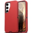 thumbnail image 1 of For Samsung Galaxy S24 Plus / Galaxy S25 Plus Case Shockproof Dust / Drop proof Heavy Duty Rugged Protectie Cover 3 in 1 Layers Case For Galaxy S24 Plus S25 Plus 6.7'' Red, 1 of 9