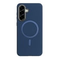 thumbnail image 1 of for Samsung Galaxy S24 Plus Magnetic Case PU Leather [Compatible with Mag-Safe Wireless Charging] Magnetic Cover Shockproof Lightweight Slim Anti-Scratch Cover for Samsung Galaxy S24 Plus, Darkblue, 1 of 6
