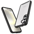 thumbnail image 1 of For Samsung Galaxy S24 Plus Phone Case, Ebizware Shockproof Clear Back Case [Military Grade Drop Tested] Heavy Duty Rugged Protective Cover for Galaxy S24 Plus - Black, 1 of 9