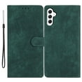 thumbnail image 1 of for Samsung Galaxy S24 Plus Wallet Case, Premium PU Leather Card/Photo Slots Shockproof Classic with Wrist Strap Cash Pocket Wallet Purse Slim Flip Case Cover for Samsung Galaxy S24 Plus, Green, 1 of 6