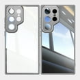 thumbnail image 1 of for Samsung Galaxy S24 Ultra Anti-Scratch Back Case, Luxury Clear Back Shockproof Drop Protective Ultra Slim Lightweight Anti-Yellowing Anti-Scratch Phone Case Cover for Galaxy S24 Ultra, Gray, 1 of 5