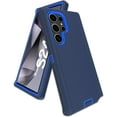 thumbnail image 1 of for Samsung Galaxy S24-Ultra Case, with Port Protection, Full-Body Silicone Rubber Covered, 3-Layer Combo Drop-Proof Cover Phone Case for S24 Ultra 5G(2024), Blue/Navy, 1 of 7
