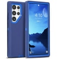 thumbnail image 1 of Samsung Galaxy S24 Ultra Case Shockproof Dust/Drop Proof 3 in 1 Full Body Rugged Heavy Duty Durable Cover, 1 of 8