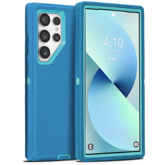 Samsung Galaxy S24 Ultra Case Shockproof Dust/Drop Proof 3 in 1 Full Body Rugged Heavy Duty Durable Cover