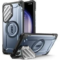 for Samsung Galaxy S24 Ultra Case with Stand [Built-in Camera Cover Kickstand] [S Pen Friendly] [Compatible with MagSafe] Heavy Duty Rugged Magnetic Phone Case for Galaxy S24 Ultra, Tilt