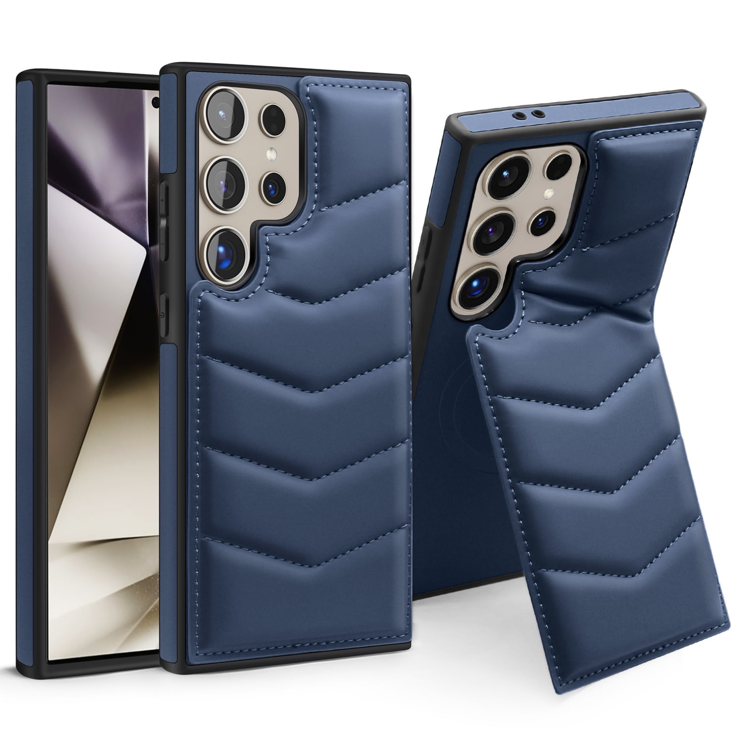 For Samsung Galaxy S24 Ultra Case Wallet with Credit Card Holder