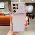 thumbnail image 1 of for Samsung Galaxy S24 Ultra Case for Women & Girls, Cute Wave Design with Curly Shape, Heart Pattern, Raised Camera Protection, Luxury Plating, Shockproof Protective Phone Cover, Purple, 1 of 9