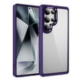 thumbnail image 1 of for Samsung Galaxy S24 Ultra Clear Case, [Not Yellowing] [Military-Grade Drop Protection] Lightweight Slim Transparent Phone Case for Samsung Galaxy S24 Ultra Shockproof Cover, Purple, 1 of 8