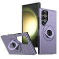 thumbnail image 1 of for Samsung Galaxy S24 Ultra Hybrid Case, Compatible with MagSafe 360 Rotating Strong Magnetic Bracket Shockproof Drop Protective Ultra Slim Phone Case for Samsung Galaxy S24 Ultra, Purple, 1 of 6
