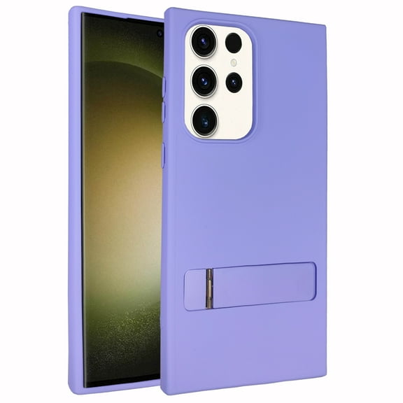 Samsung Galaxy S24 Ultra Phone Case, Slim Durable Shock Resistant Kickstand for Samsung Galaxy S24 Ultra Phone Case Purple