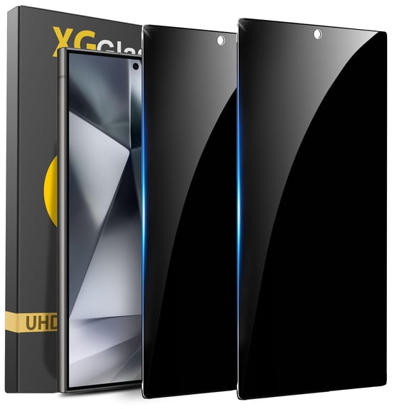Samsung Galaxy S24 Ultra Privacy Screen Protector, Anti Spy 2-Pack Shatterproof Tempered Glass Film 6.8"