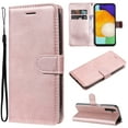 thumbnail image 1 of for Samsung Galaxy S24 Ultra Wallet Case, with Credit Card Holder and Wrist Strap, RFID Blocking PU Leather Flip Magnetic Cell Phone Cover Case for Samsung Galaxy S24 Ultra, Rosegold, 1 of 6