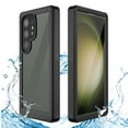 thumbnail image 1 of for Samsung Galaxy S24 Ultra Waterproof Case - Shockproof Dustproof Case with Built-in Clear Screen Protector, Full Body Heavy Duty Sealed Protective Cover for Samsung Galaxy S24 Ultra,Black, 1 of 11