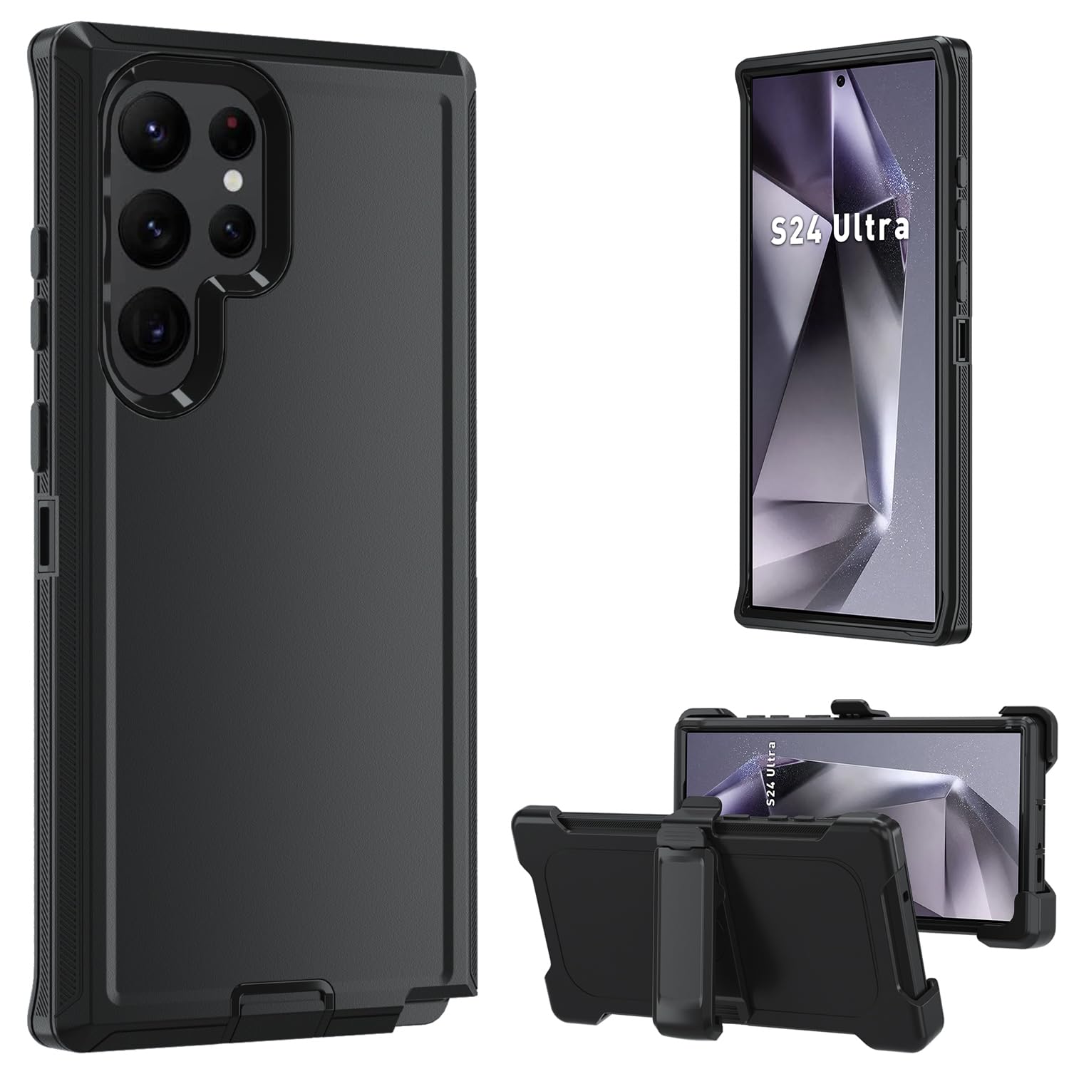 for Samsung Galaxy S24 Ultra case,S24 Ultra Heavy Duty case,with