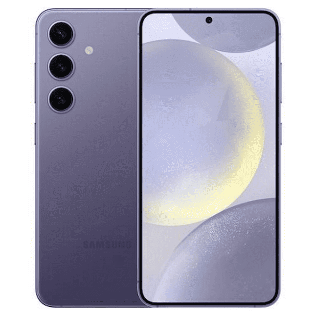 Unlocked, Samsung, Galaxy S24, Cell Phone, 128GB 8GB RAM 5G, 6.1-inch Dynamic AMOLED 2X display with a crisp FHD+ resolution, Cobalt Violet