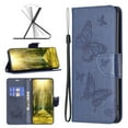 thumbnail image 1 of for Samsung Galaxy S24 Wallet Case, [Butterfly Pattern] PU Leather Wallet Case Flip Protective Phone Cover with Card Slots and Kickstand for Samsung Galaxy S24, Blue, 1 of 4