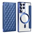 thumbnail image 1 of for Samsung Galaxy S25 Case Compatible with Magsafe, Slim Fit Flip Protective PU Leather Wallet Case with RFID Blocking Card Slot Build-in Len Protector for Samsung Galaxy S25, Royalblue, 1 of 9