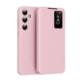 thumbnail image 1 of for Samsung Galaxy S25 Case Smart Clear View, Slim Design Wallet Leather Anti-Scratch Shockproof Phone Case, Card Holder Pocket Cover For Samsung Galaxy S25 Smart View,Pink, 1 of 7