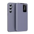 thumbnail image 1 of for Samsung Galaxy S25 Case Smart Clear View, Slim Design Wallet Leather Anti-Scratch Shockproof Phone Case, Card Holder Pocket Cover For Samsung Galaxy S25 Smart View,Purple, 1 of 7
