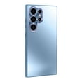 thumbnail image 1 of For Samsung Galaxy S25 Case for Women Men, Dual Color Stylish Matte Back Cover Slim Fit Rugged Shockproof Anti-Scratch Camera Lens Protective Bumper Phone Case for Samsung Galaxy S25, Blue, 1 of 7