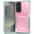 thumbnail image 1 of for Samsung Galaxy S25 Edge Case with Camera Lens Protector, Heavy Duty Shockproof Anti-Scratch Rugged Hybrid TPU PC Back Cover Phone Case for Samsung Galaxy S25 Edge, Rosegold, 1 of 6