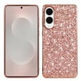 thumbnail image 1 of for Samsung Galaxy S25 Edge Case, Glitter Sparkle Bling Shiny Diamond Slim Shockproof Soft TPU Silicone Anti-Slip Protective Case Cover for Women Girls for Samsung Galaxy S25 Edge, Rosegold, 1 of 7