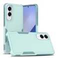 thumbnail image 1 of For Samsung Galaxy S25 Edge Case,Heavy Duty Drop Protection Full Body Rugged Shockproof/Drop Proof/Dust Proof Military PC + TPU Protective Tough Durable Cell Phone Cover for Men Women,Mint, 1 of 6