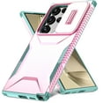 thumbnail image 1 of for Samsung Galaxy S25 Edge, Luxury Sliding Camera Cover Soft TPU + Hard PC Shockproof Drop Protective Hybrid Stylish Ultra Slim Frosted Anti-slip Grip Case for Samsung Galaxy S25 Edge, Rosegold, 1 of 7
