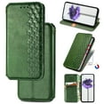thumbnail image 1 of for Samsung Galaxy S25 Edge Wallet Case, Men's Retro Premium Business PU Leather Classic Magnetic Closure Flip Case with Card Holder [RFID Blocking] Folio Kickstand Shockproof Phone Cover,Green, 1 of 7