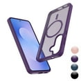 thumbnail image 1 of For Samsung Galaxy S25 FE Case, Tiflook Compatible with MagSafe Military Grade Drop Protection Magnetic Rugged Cover Translucent Back Shockproof Cell Phone Case for Galaxy S25 FE 6.7" - Purple, 1 of 6