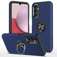 thumbnail image 1 of for Samsung Galaxy S25 Plus Case, 360° Rotatable Ring Holder Kickstand Dual Layer Military-Grade Drop Tested Protection Support Car Holder Mount Magnetic Absorbing Bumper Phone Case, Blue, 1 of 7